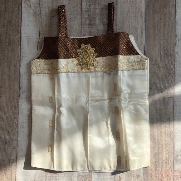 Traditional Indian Girl’s Lengha 3pc Skirt Set (76) - Picture 7 of 9